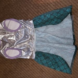Dog Costume Little Mermaid size XL (FOR SMALL/MED BREEDS LIKE FRENCH BULL DOGS)